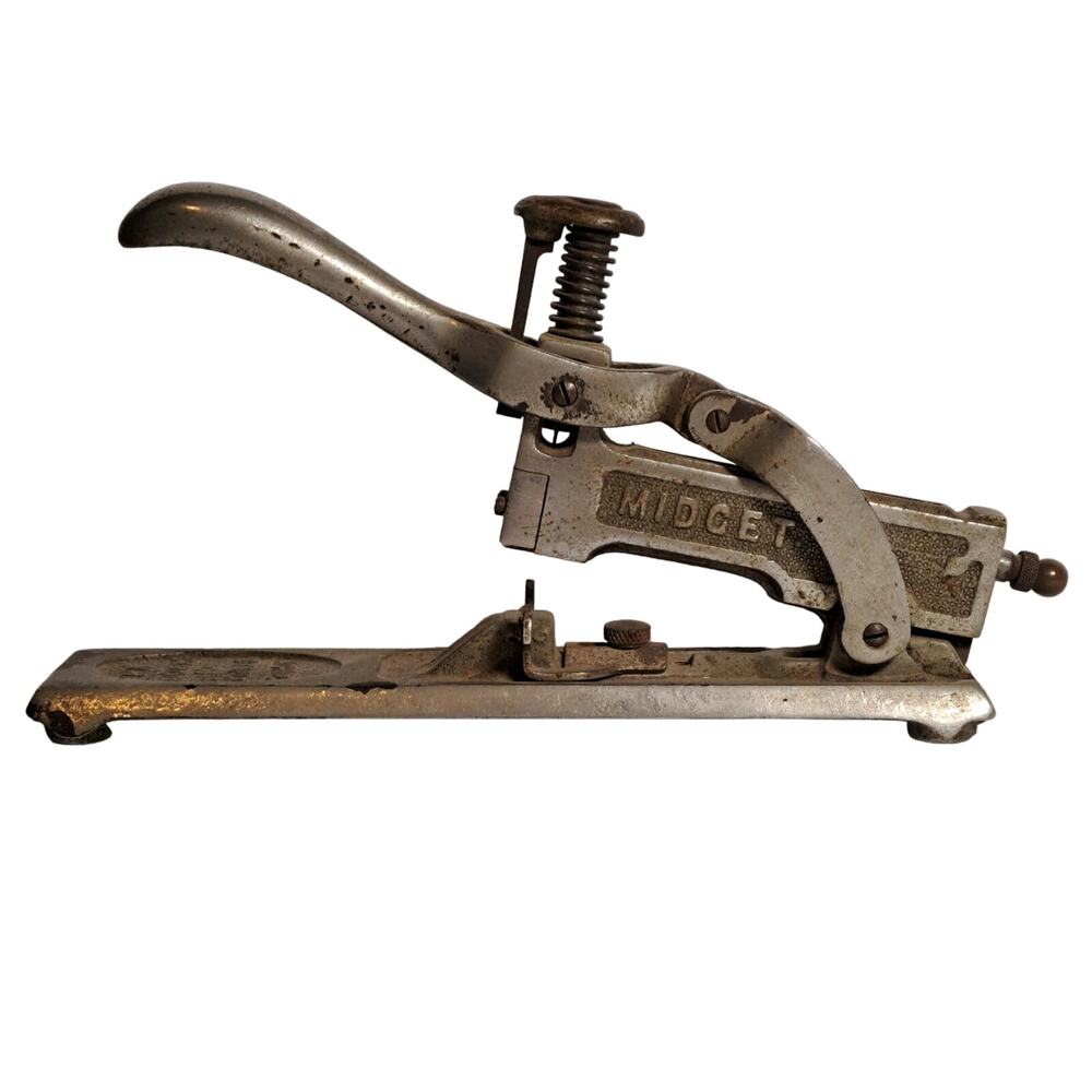 Vintage Cast Iron Acme Brand Staple Gun Midget Made in Camden NJ USA